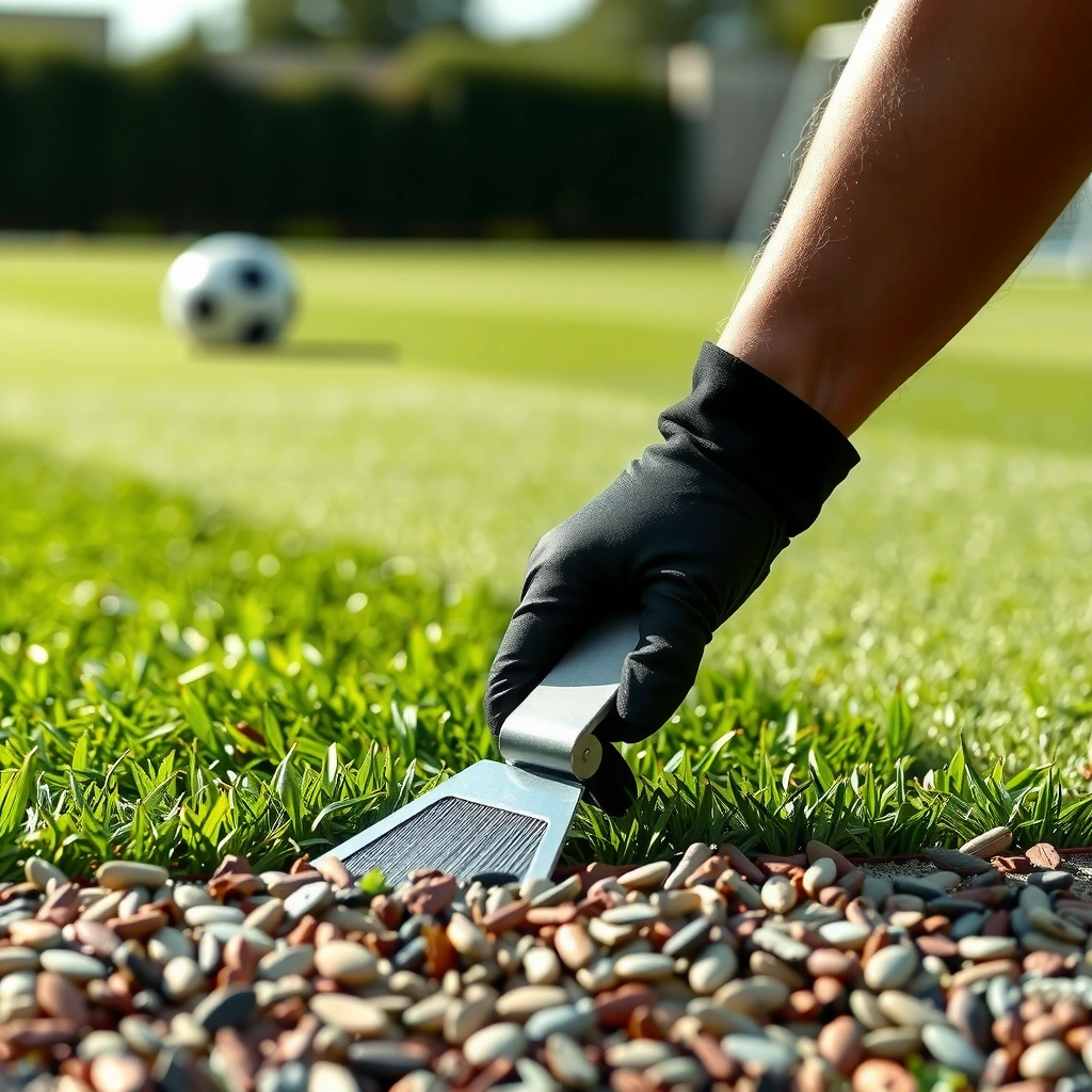 Debris Removal - how to clean synthetic grass