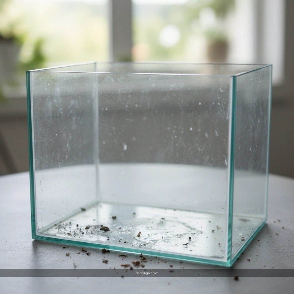 Debris Removal - how to clean an empty aquarium