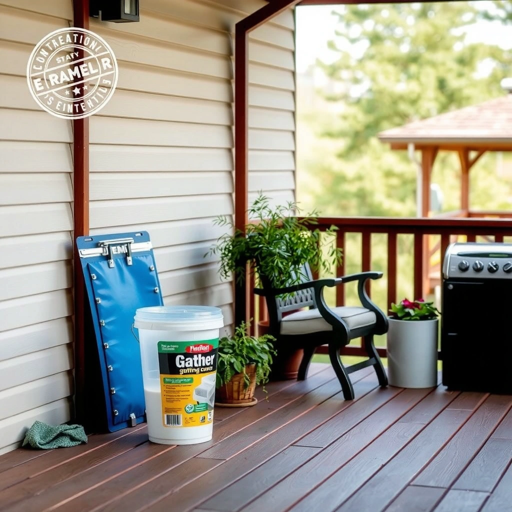 Deck Material - how to clean deck mildew