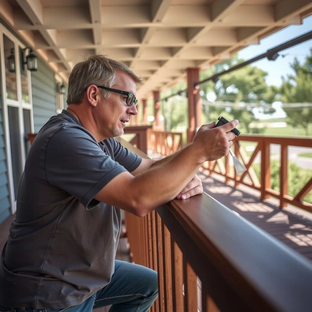 Deck Railings - how to clean deck railings
