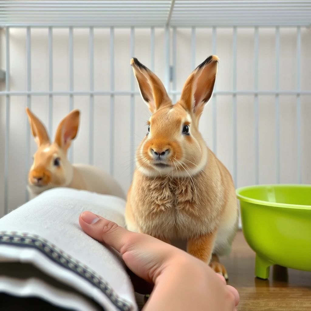 Deep Cleaning - how often should you clean a rabbits cage