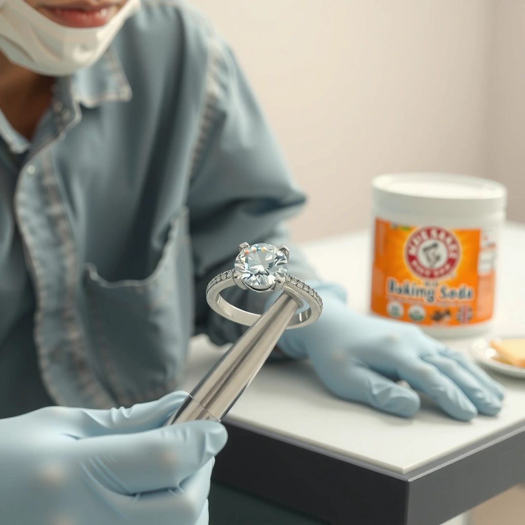 Diamond Ring - how to clean diamond ring with baking soda