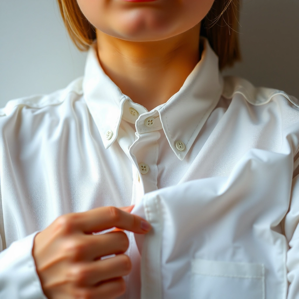 Dress Shirt Collar - how to clean the collar of a dress shirt