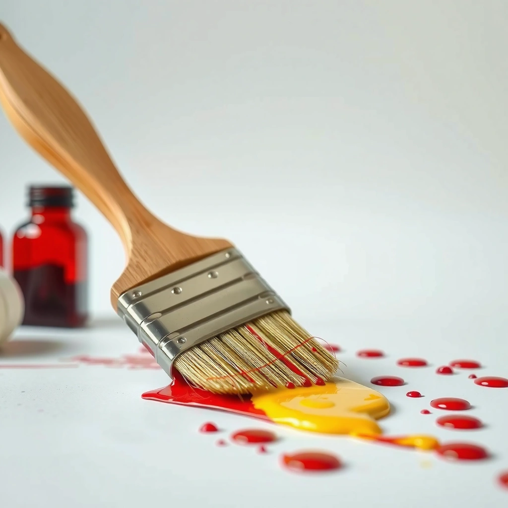 Dried Paint Type - how to clean a paintbrush with dried paint