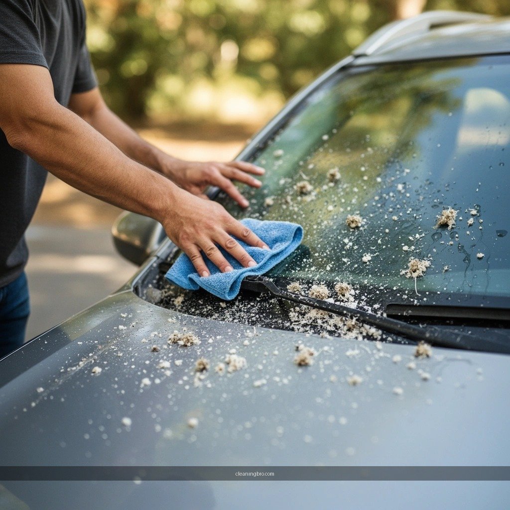 Droppings - how to clean bird poop off a car