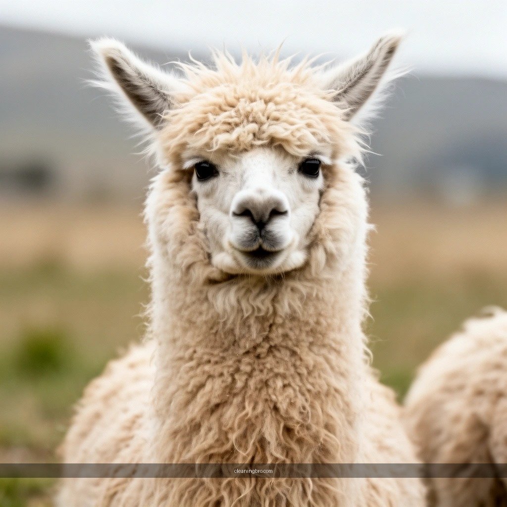 Dry Cleaning First - how to clean alpaca fur