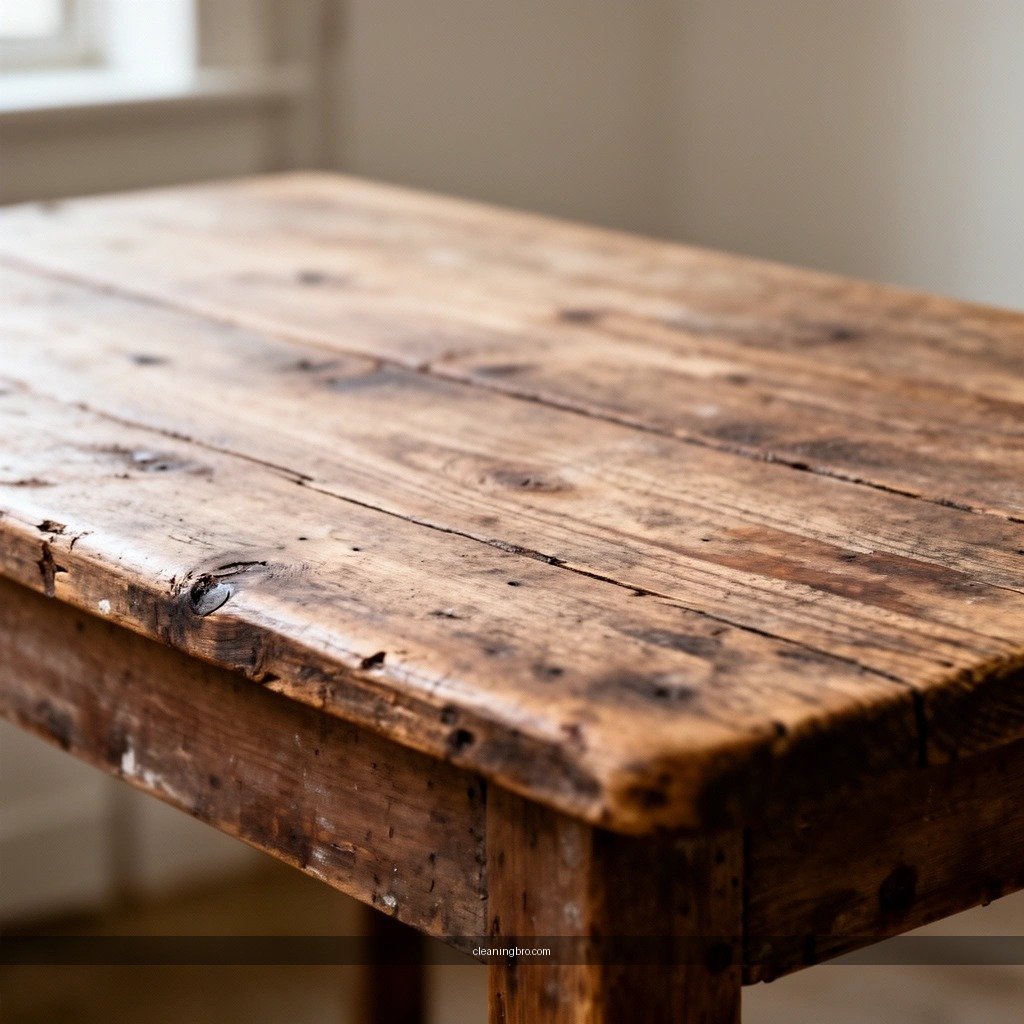 Dust and Debris - how to clean old wood
