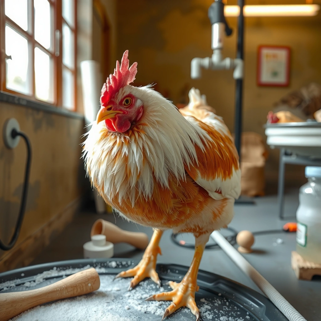 Dust Bathing - how do chickens clean themselves