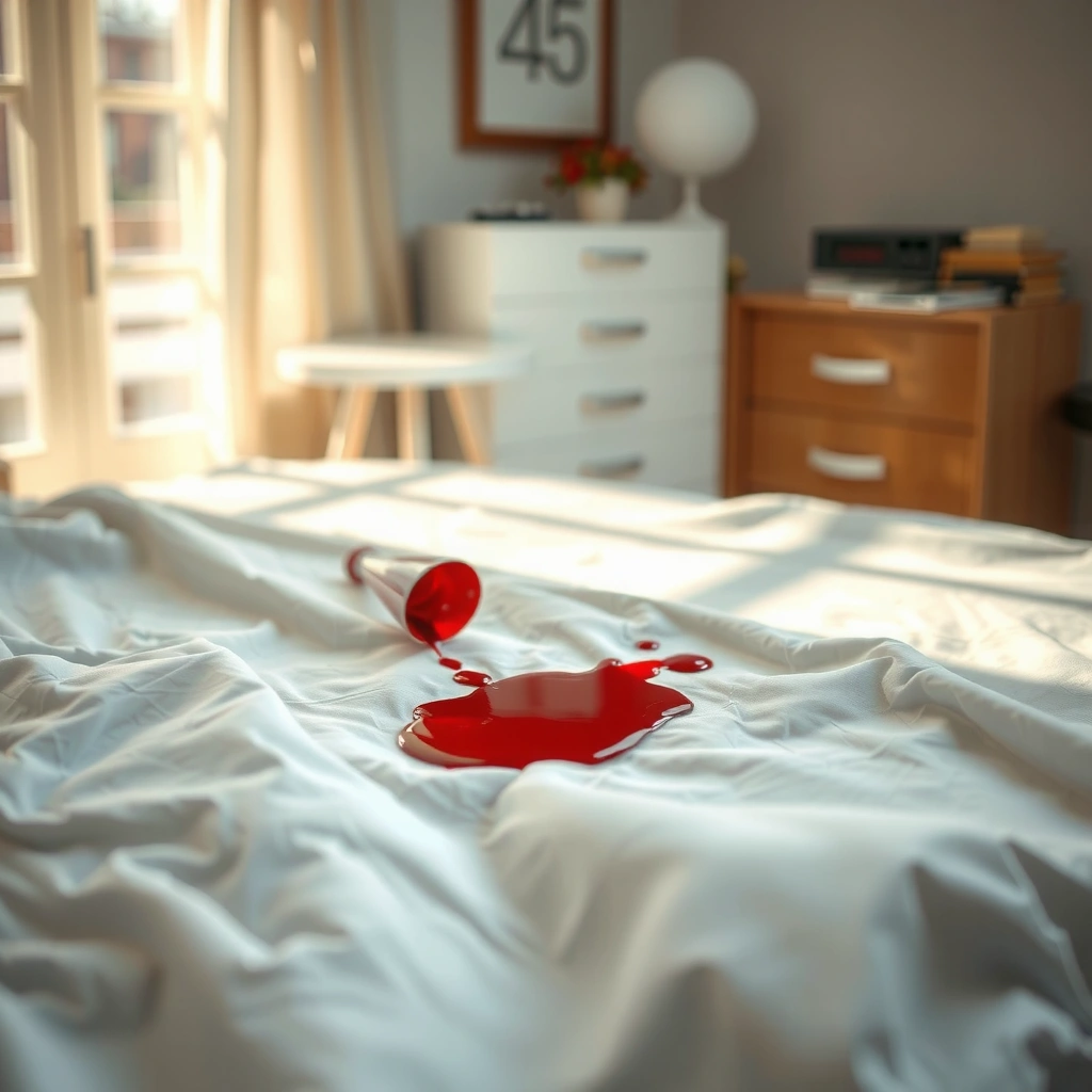 Fabric - how to clean blood on sheets