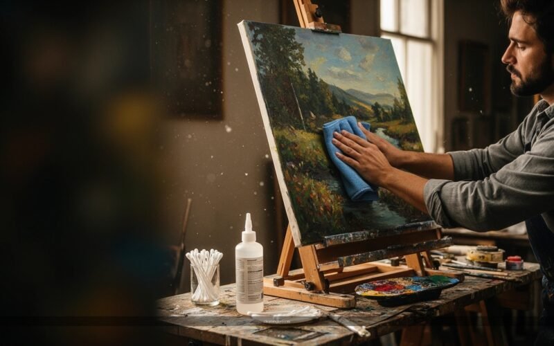 How to Clean an Acrylic Painting: Safe Steps and Best Practices