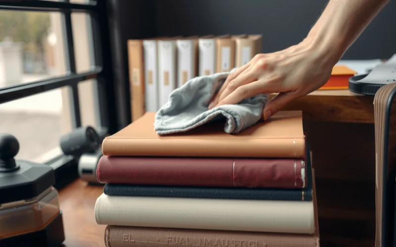 How to Clean Book Covers: Safe Methods for Every Material