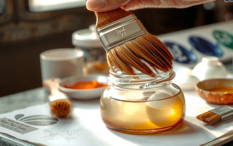 How to Clean Brush From Oil Paint: Quick Step-by-Step