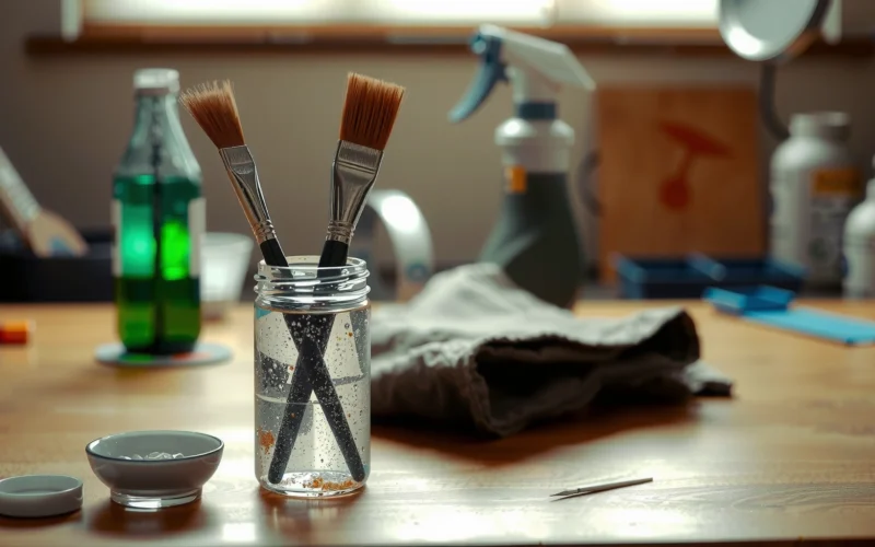 How to Clean Brush Oil Paint: Easy Steps to Keep Brushes Fresh