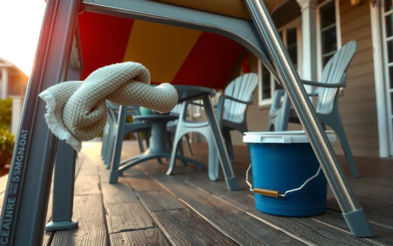 How to Clean Cast Aluminum Patio Furniture: Easy Step-by-Step