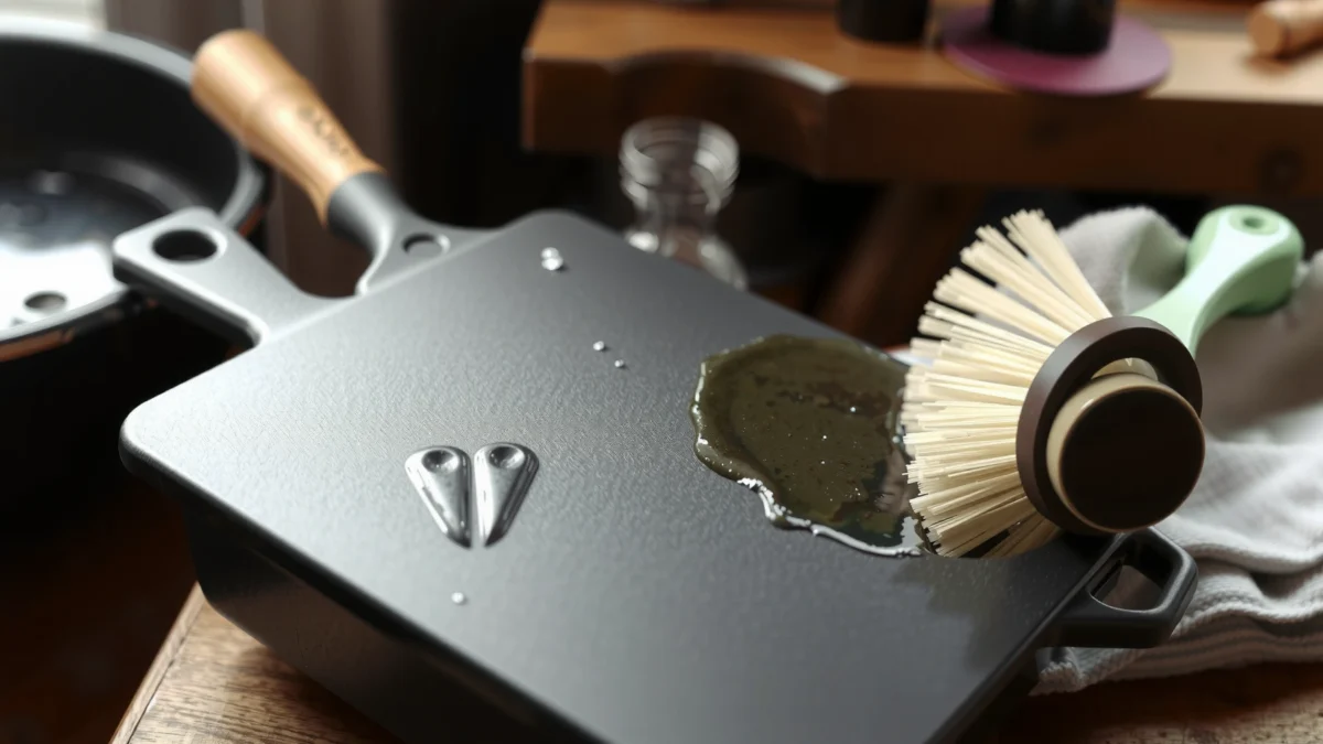 How to Clean Cast Iron Burger Press: Fast, Safe Steps