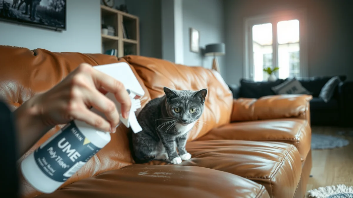 How to Clean Cat Urine Off Leather: Fast Steps That Work