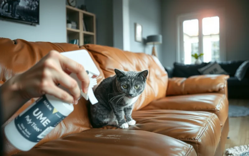 How to Clean Cat Urine Off Leather: Fast Steps That Work