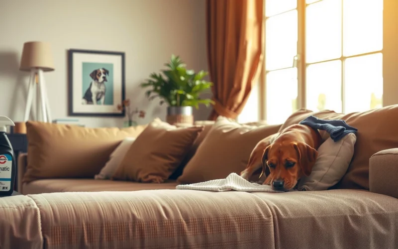 How to Clean Couch Dog Urine: Fast, Effective Steps