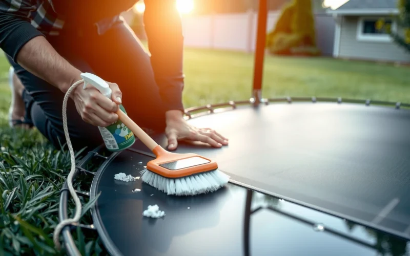 How to Clean a Trampoline: Step-by-Step Cleaning Guide