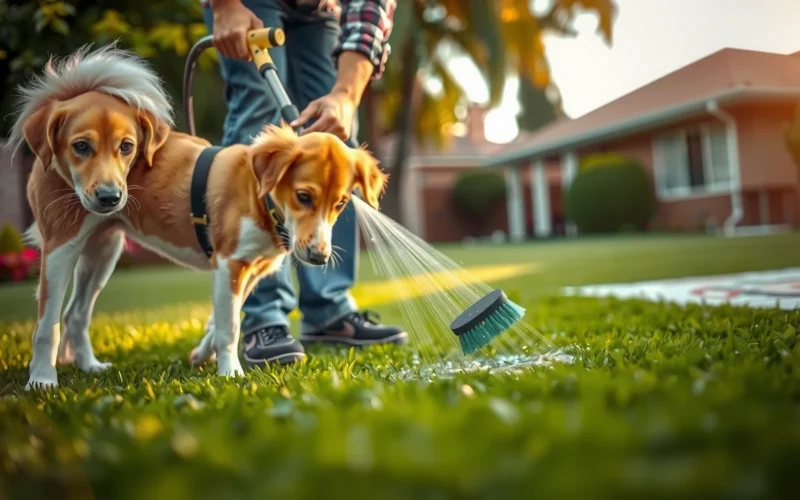 How to Clean Dog Turf: Simple Steps for a Fresh Lawn