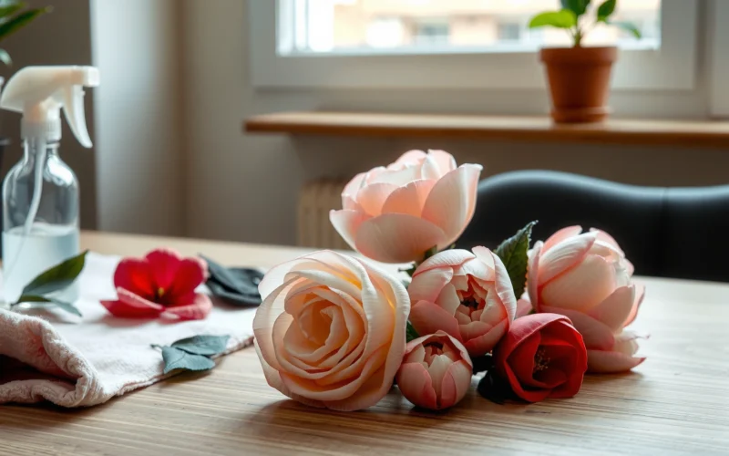How to Clean Dusty Artificial Flowers: Quick, Easy Steps