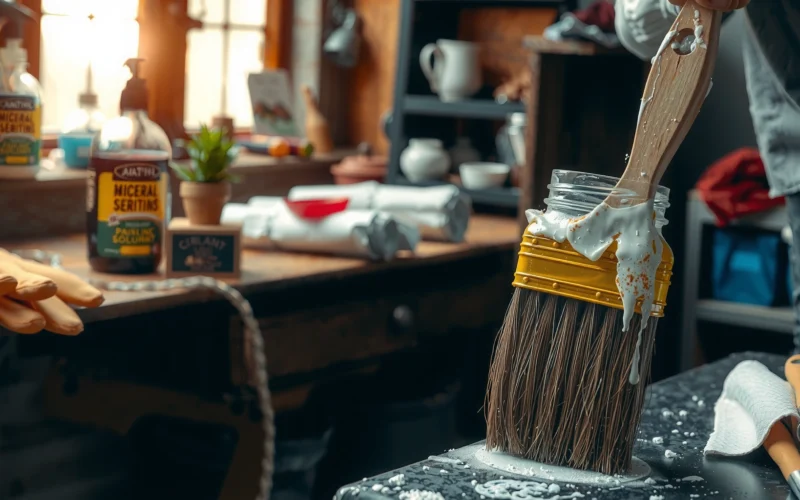 How to Clean Enamel Paint Off Brushes: Step-by-Step