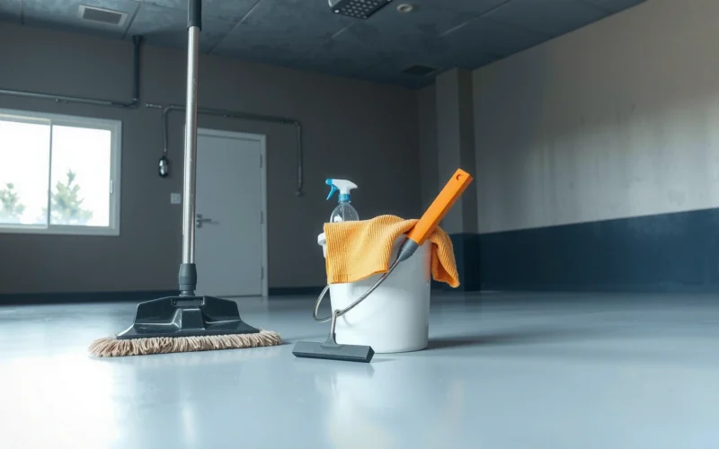 How to Clean Epoxy Garage Floors: Step-by-Step Cleaning Guide
