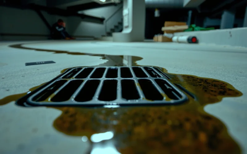 How to Clean a Floor Drain in a Basement
