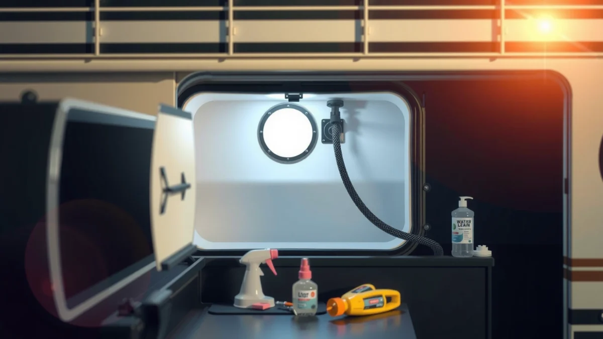How to Clean Fresh Water Tank in Motorhome: Step-by-Step