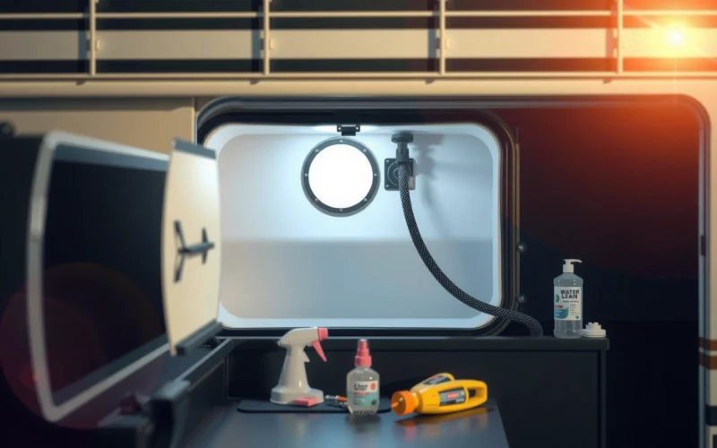 How to Clean Fresh Water Tank in Motorhome: Step-by-Step