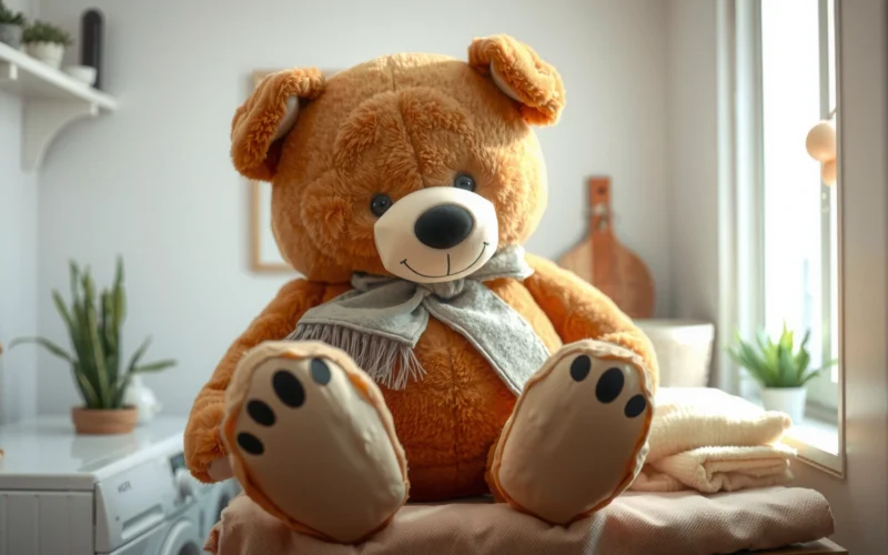 How to Clean Giant Stuffed Animals: Step-by-Step Care Tips