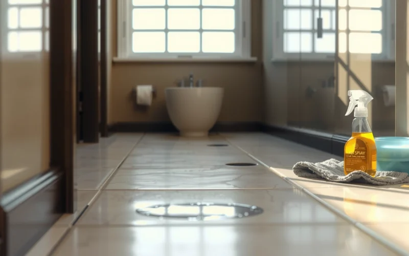 How to Clean Hairspray Off Tile Floor: Simple Steps