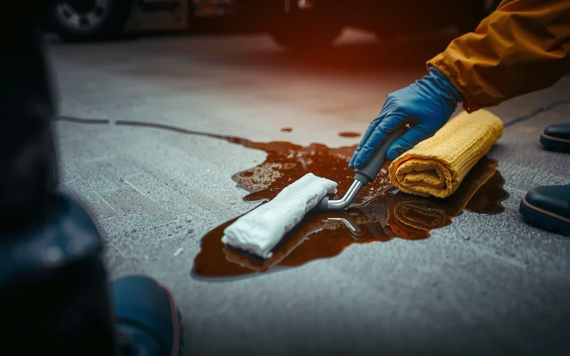 How to Clean Up Diesel Spill on Concrete: Step-by-Step