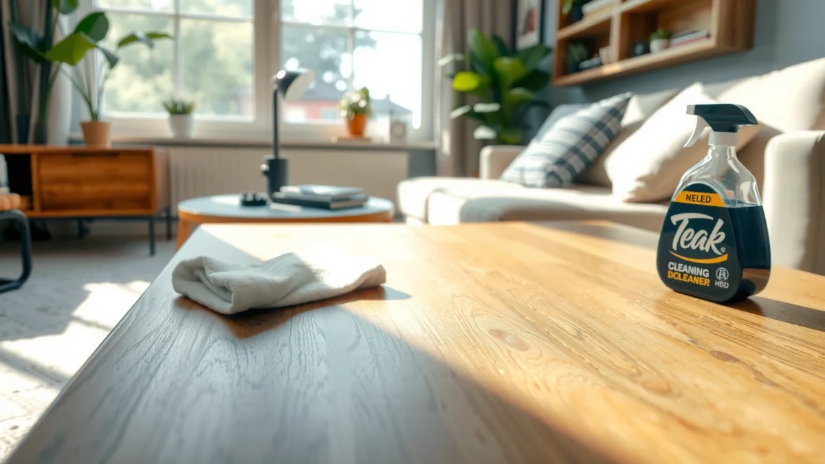How to Clean Indoor Teak Furniture: Easy Steps and Tips