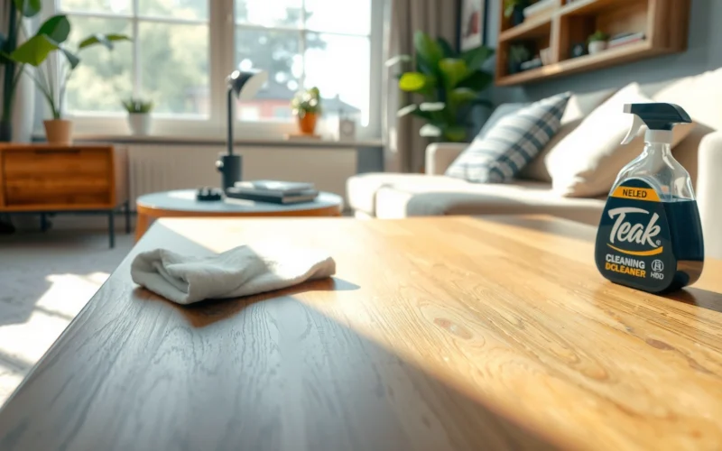 How to Clean Indoor Teak Furniture: Easy Steps and Tips
