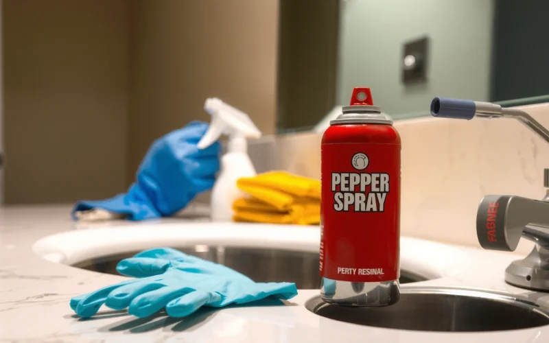 How to Clean Up Pepper Spray: Safe Cleanup Steps