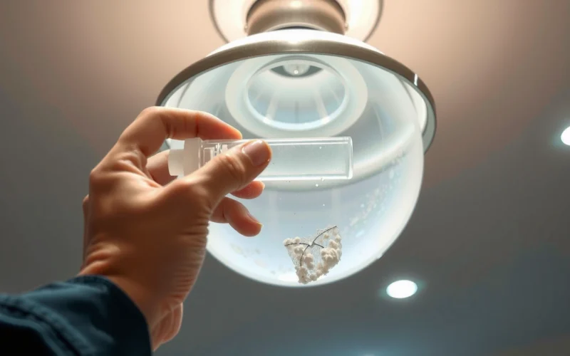 How to Clean Light Fixtures with Glass: Easy Step-by-Step