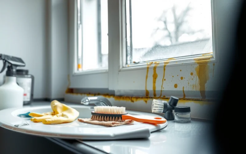 How to Clean Mold Off a Window Sill: Step-by-Step