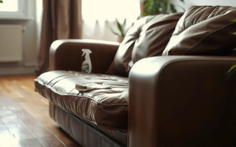 How to Clean Urine Off a Leather Couch: Quick Steps