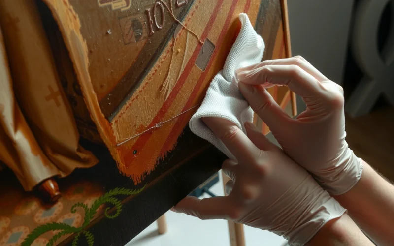 How to Clean Oil on Canvas Painting Without Damage