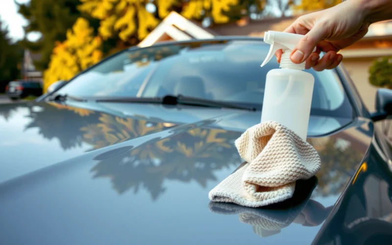 How to Clean Pine Sap Off Car: Simple Step-by-Step