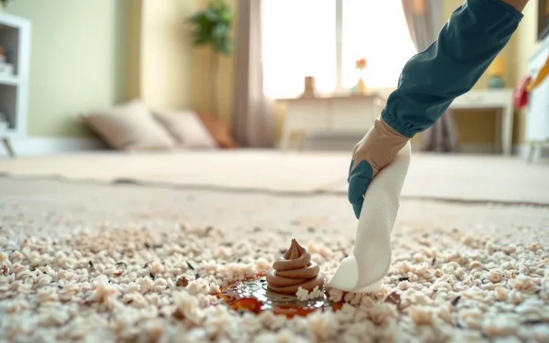 How to Clean Poop Off the Carpet: Step-by-Step Guide