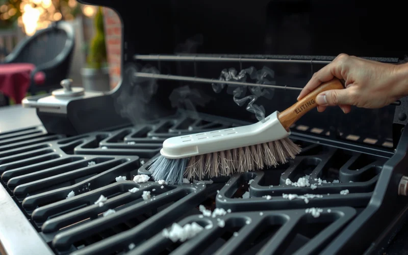 How to Clean Porcelain Gas Grill Grates