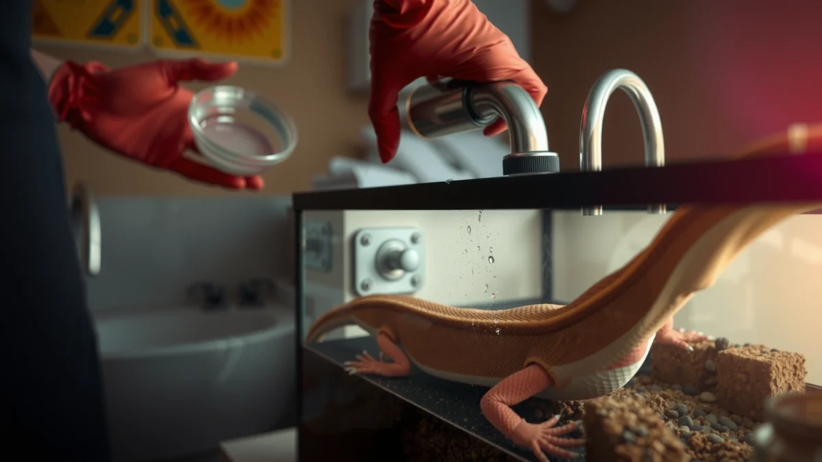 How to Clean a Reptile Tank: Step-by-Step Guide