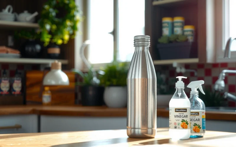 How to Clean Water Bottle with Vinegar: Easy Step-by-Step