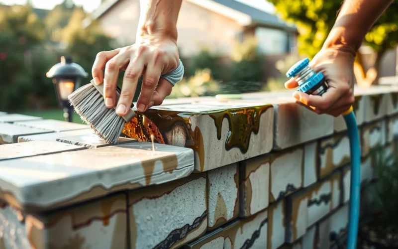 How to Clean Retaining Wall Blocks: Step-by-Step Guide