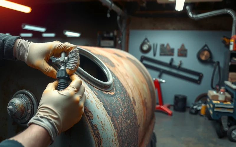 How to Clean Rust From a Fuel Tank: Step-by-Step