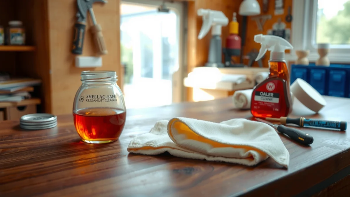 How to Clean Shellac: Safe Steps for a Fresh, Clear Finish