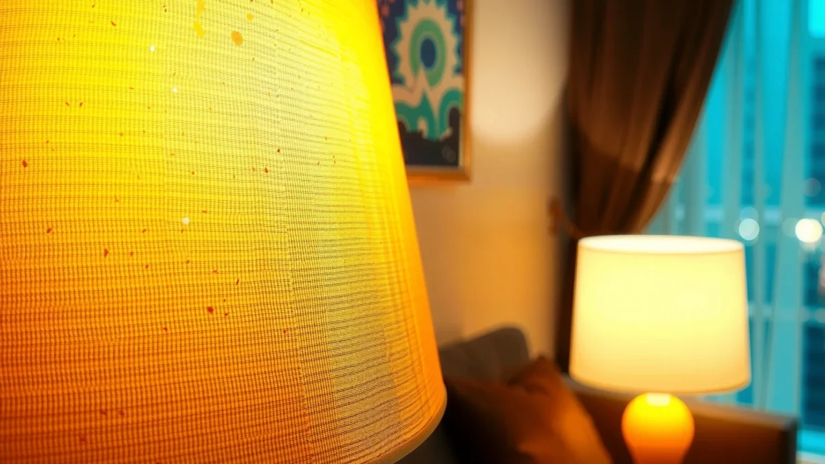 How to Clean Silk Lampshades: Safe Steps for Stains and Dust