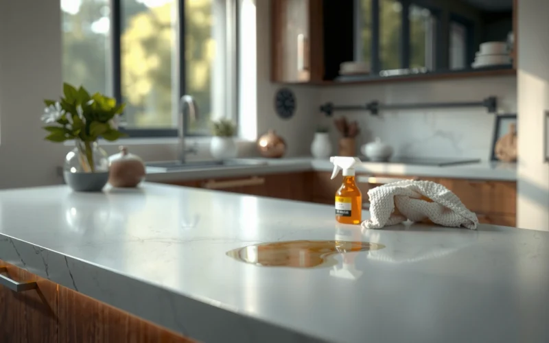 How to Clean Stain on Quartz Countertops: Easy Fixes